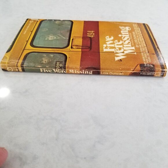Five were missing (Formerly Ransom) paperback book by Lois Duncan first printing - Picture 6 of 8